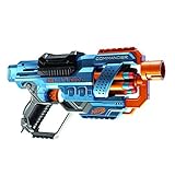 NERF Elite 2.0 Commander RD-6 Blaster, 12 Nerf Darts, 6-Dart Rotationstrommel, Tactical Rail Steckschienen, Befestigungspunkte, Acrylic, Mehrfarbig,...