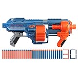 Nerf Elite 2.0 Shockwave RD-15 Blaster, 30 Nerf Darts, 15-Dart Rotationstrommel, Schnellfeuer mit Pump-Action, mit Erweiterungsoptionen, frustfreie...