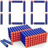 Retoo 100 Pfeile für Nerf Elite Elite Blasters 7,2cm für Refill Spielzeugpistole Bullets Refill Darts Foam Geeignet für Nerf N-Strike Nachfüllpack...