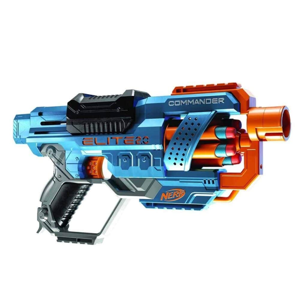 NERF Elite 2.0 Commander RD-6 Blaster Test