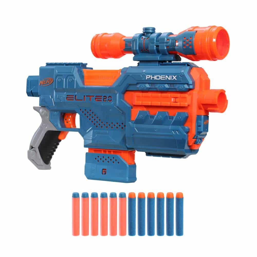 Nerf Elite 2.0 Phoenix CS-6 Blaster Test